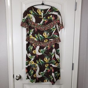 LAST CHANCE Uncle Frank Tropical Bird & Floral